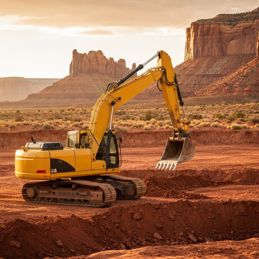 Utah Excavation Company professional excavation services in Southern Utah